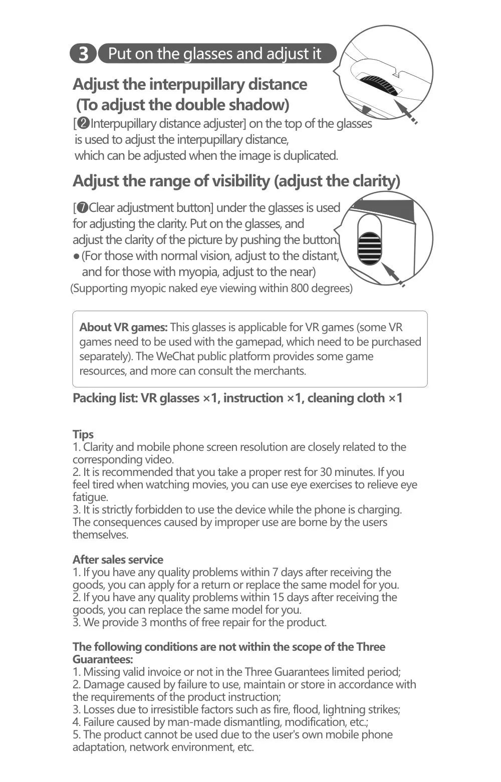 3D VR Headset – Virtual Reality Smart Glasses Helmet for Smartphones with Controllers and 7-Inch Lenses