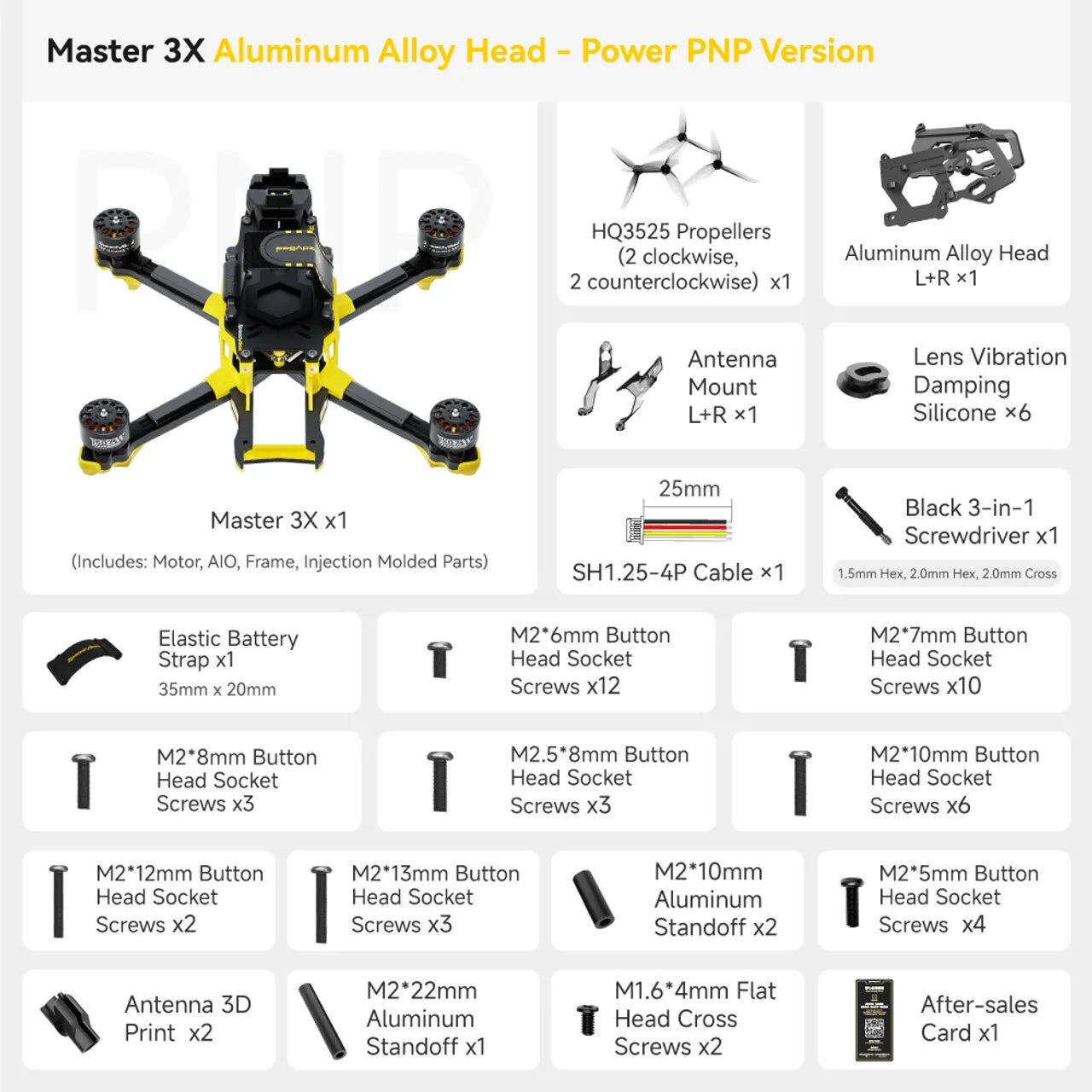 SpeedyBee Master 3X Modular FPV Drone – O3/O4 Pro HD Digital VTX for Freestyle & Racing