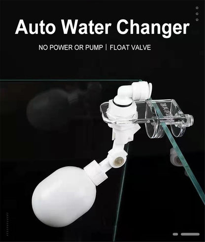 Auto Aquarium Water Changer Kit — Float Ball Valve Water Filler & Level Controller 1/4 Inch