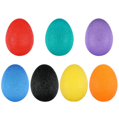 Silicone Hand Grip Strength Trainer — Wrist & Finger Resistance Ball for Adults & Kids, Rehab Therapy & Stress Relief