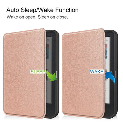 Smart Case for Kobo Clara Colour/BW/2E – Multi-Folding Stand, Magnetic Cover, Soft Back, Auto Sleep/Wake