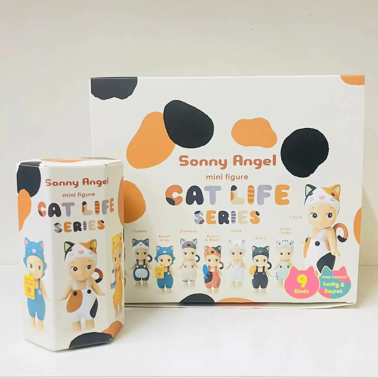 Sonny Angel Blind Box, Cat Life Series Mini Cat Action Figures, High-Quality Ornaments, Dolls for Fans, Children’s Christmas Gift