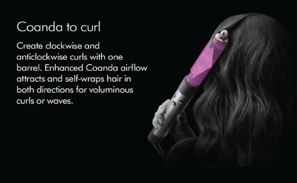 Professional Curling Iron & Hair Dryer Hot Comb – Hair Straightener Styling Brush for Salon & Home