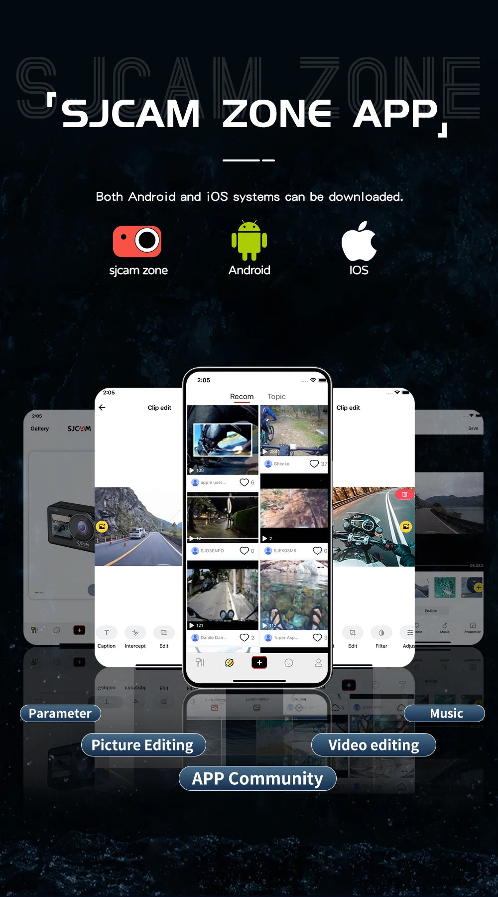 SJCAM C300 4K Action Camera – 30FPS Pocket Sports Cam with 6-Axis GYRO Stabilization, Long Battery, 5G WiFi, and Remote Control