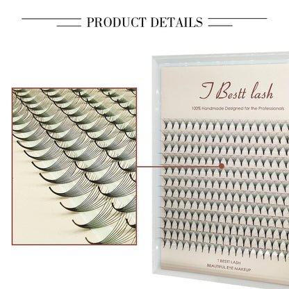 TBestt 5D/6D/8D/10D Premade Volume Lash Fans – Soft Silk Eyelash Extensions