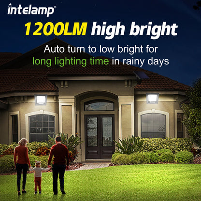 2PCS Solar Outdoor Street Lights — Super Bright IP65 Waterproof for Garden & Patio