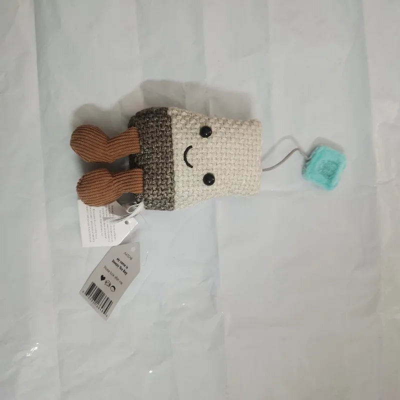 Limited Edition CatS UK Tea Bag Cartoon Doll — Cute Cat & Dog Interactive Toy for Pets or Girls, Perfect Birthday, Christmas & Halloween Gift