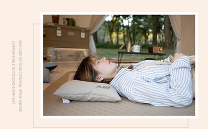 BISINNA Ultralight Outdoor Camping Pillow – Compressible Portable Hiking & Travel Pillow