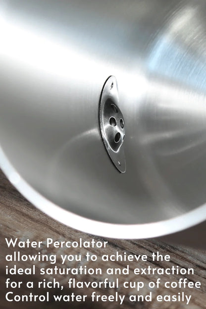 304 Stainless Steel 600ml Gooseneck Kettle — Long Spout Espresso Coffee Maker Teapot for Barista Tools