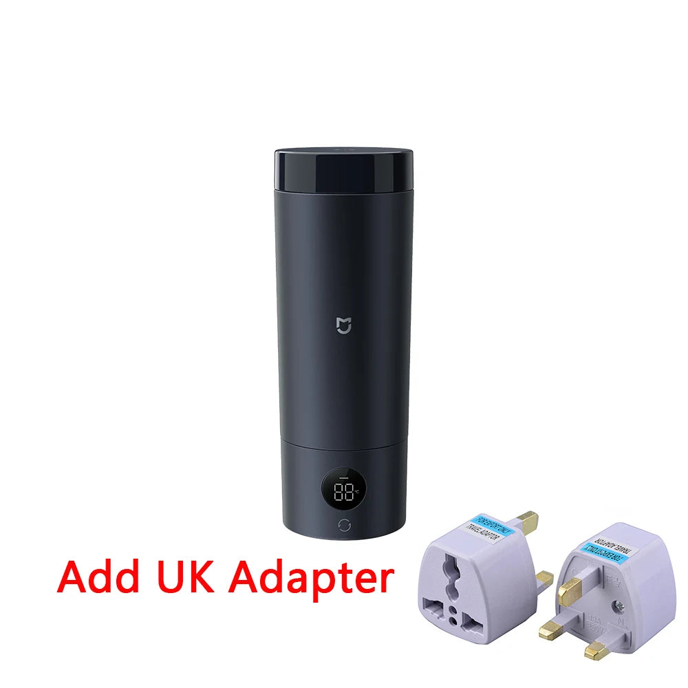 XIAOMI Mijia Portable Electric Kettle 2 — 350ml Smart Temperature Insulated Thermos Cup Fast Water Boiler for Travel