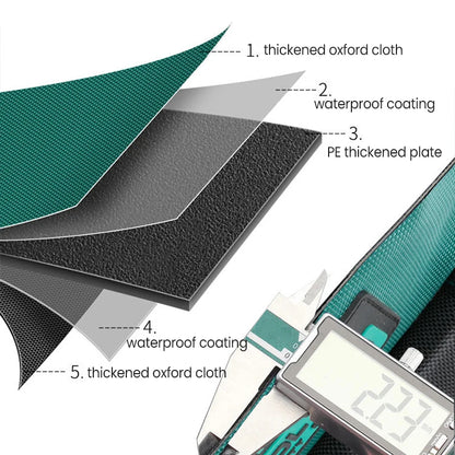 23-inch Large Capacity Waterproof Tool Bag – Thickened 1680D Oxford Electrician Storage