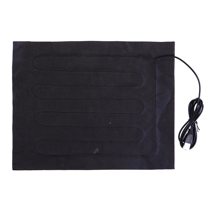 5V USB Heating Pad - Portable Warming Massage Heater for Body, Feet, Mouse Pad, Shoes & Gloves