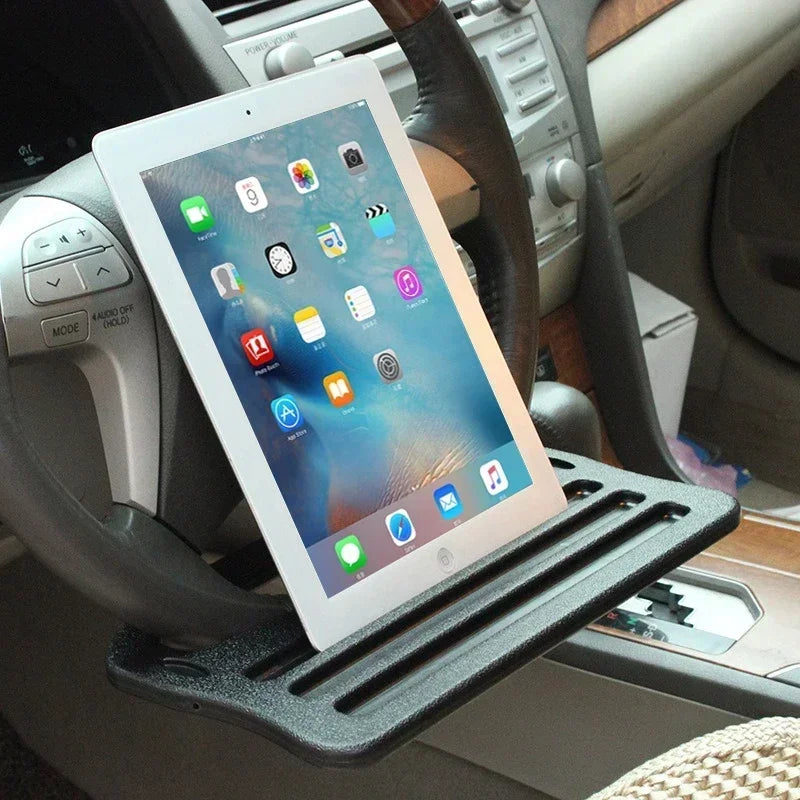 Car Computer Table Portable Car Laptop Desk Mount Stand β Steering Wheel Tray Table for W ...