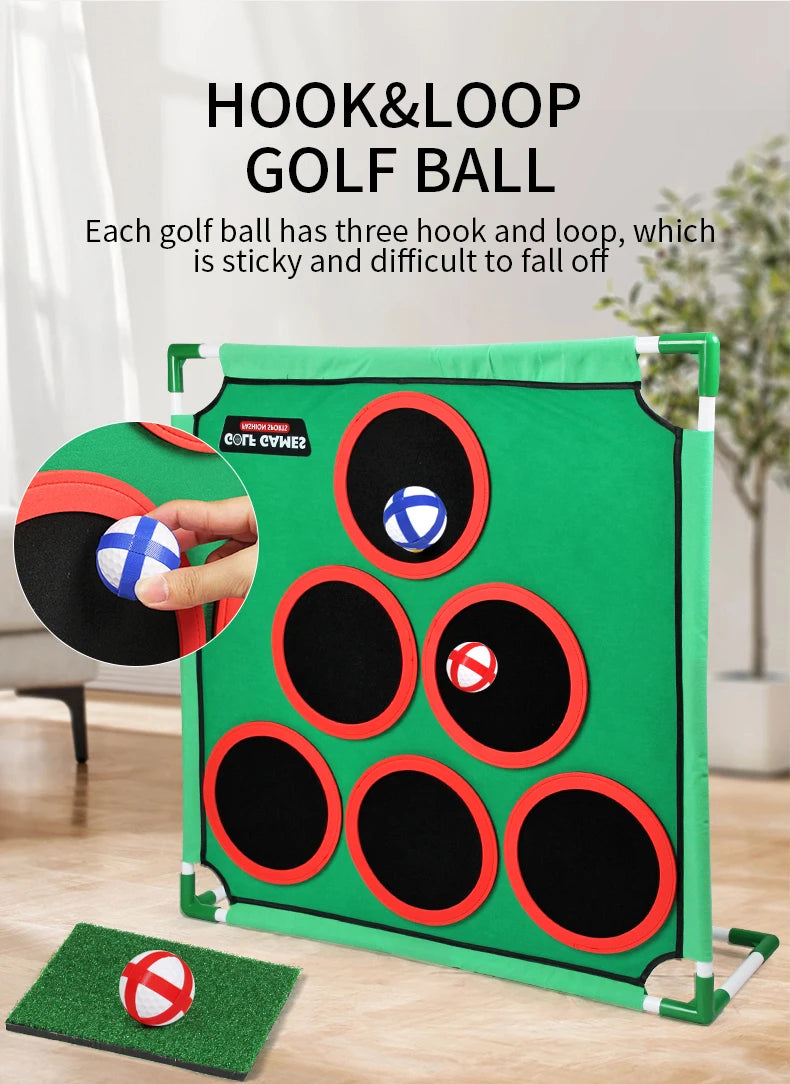 Govllfoz Golf Practice Mat – Warm & Cozy Gaming Blanket for Golf Techniques, Sticky Ball, Tiled or Hanging