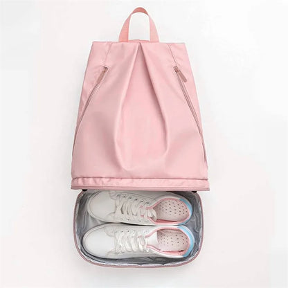 Waterproof Wet Dry Separation Fitness Bag - Travel Sport Bag for Swimming, Basketball, Soccer, Hiking, Climbing