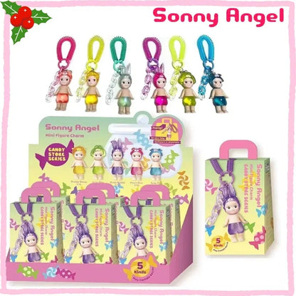 Sonny Angel Candy Shop Blind Box — Mini Character Pendant Keychain Doll Collectible Gift for Kids & Fans