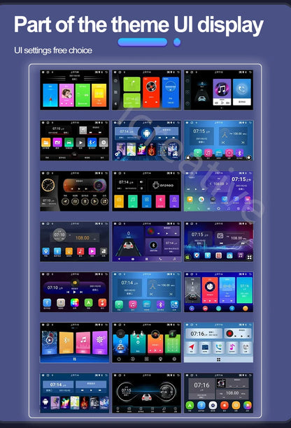 2DIN Android Car Radio for Volkswagen Golf 5/6, Polo, Passat B6/B7, CC, Skoda, Jetta - Multimedia, CarPlay, Wifi & GPS Navigation