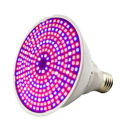 Phyto Lamp Full Spectrum LED Grow Light — E27 Plant Lamp for Indoor Seedlings, Flowers & Grow Tent Box