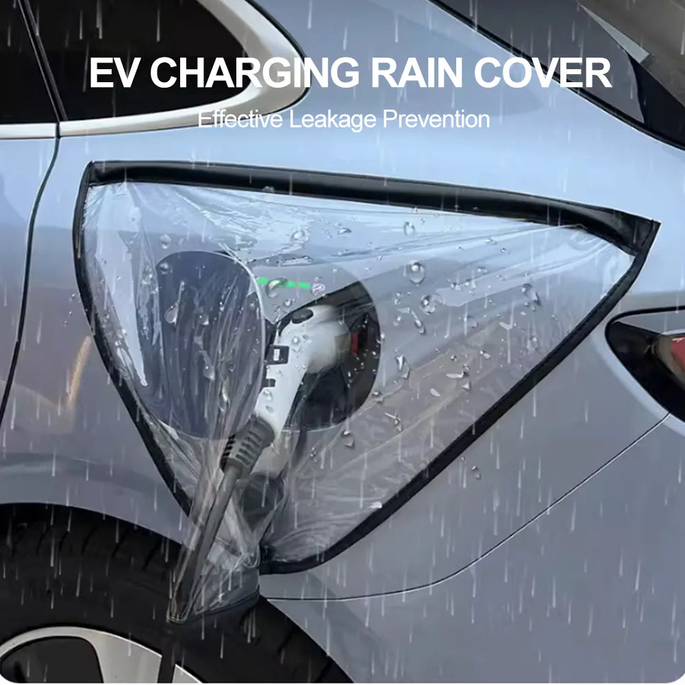 Car Charging Magnetic Cover - Electric EV Charger Plug Port Protection ...