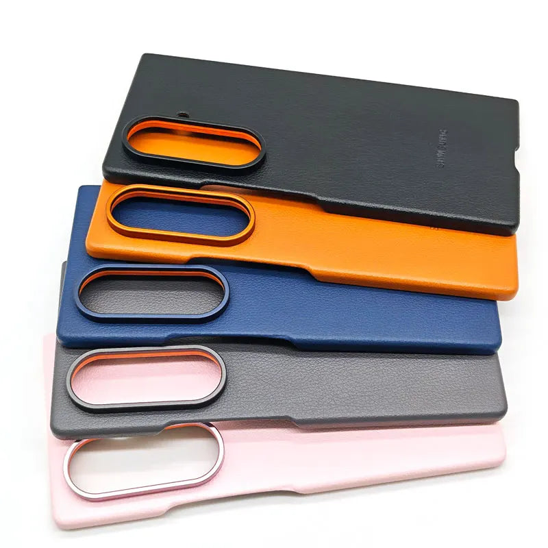 Samsung Galaxy Z Fold 7 Case – High-Quality Eco Leather Magnetic Cover with Anti-Fall Shockproof Back Protection