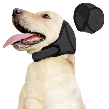 Dog Noise Reduction Ear Muffs — Waterproof Sound-Insulating Headgear for Swimming & Emotional Soothing