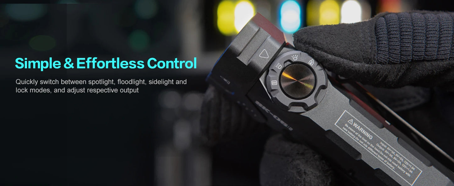 Original Outdoor Multifunctional LED Flashlight – 4360LMS Long-Range Strong Light with Ultra-Long Battery Life, Rechargeable for Camping