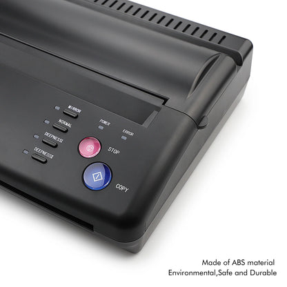 Tattoo Transfer Machine - Stencil Copier Printer, Thermal Drawing Tool for Tattoo Photos & Transfer Paper for Beginners