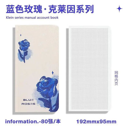 Retro Weekly Planner Notebook – Slim Notepad for Office & School, Cute Weekly Record Book