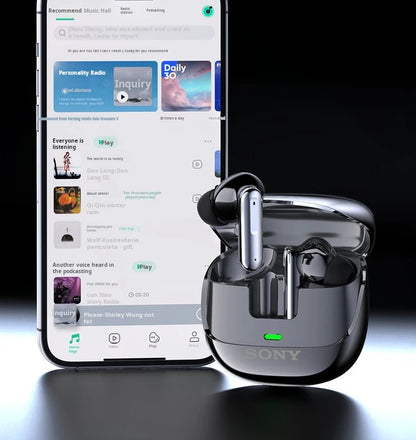 SONY S17 Bluetooth Headset – In-Ear Wireless Sport Earphones, HiFi Stereo, Waterproof TWS Earbuds with Built-in Mic