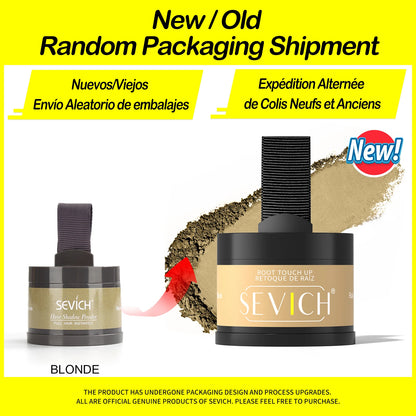 Sevich Hairline Powder 4g – Natural Hairline Shadow Concealer for Hair Loss, Unisex Makeup