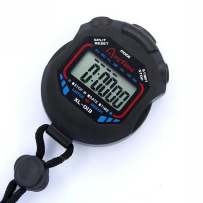 Waterproof Handheld Pocket Stopwatch – Professional Digital LCD Sport Timer for Timing Events