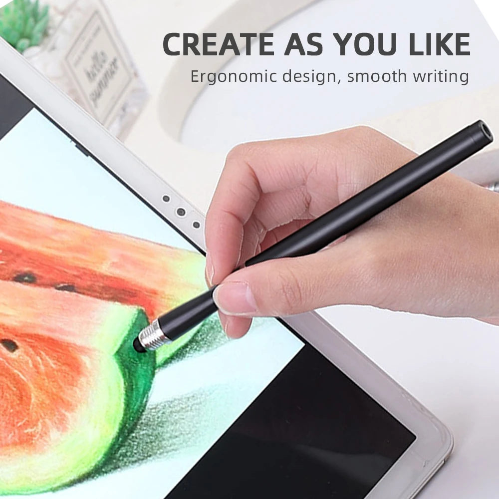 2 in 1 Universal Stylus Pen - Drawing and Touch Screen Pencil for Tablets and Mobile Phones | Smart Accessories for Android Devices