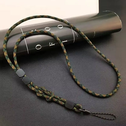 Long Neck Hanging Chain Hand-woven Mobile Phone Lanyard Strong and Length Adjustable Dual-use Lanyard Phone Anti-lost Pendant
