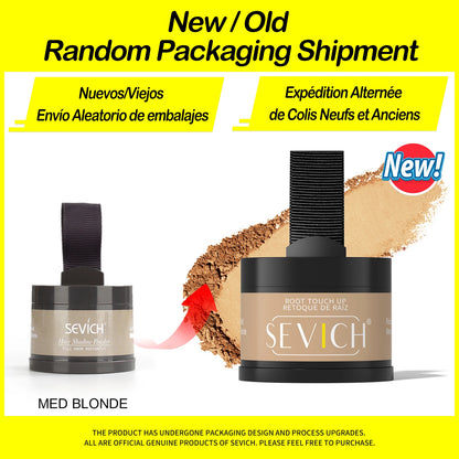 Sevich Hairline Powder 4g – Natural Hairline Shadow Concealer for Hair Loss, Unisex Makeup