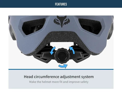 BATFOX Ultralight Bike Helmet – Molded Mountain & Road Helmet for Men, DH AM Cycling Equipment, Casco Ciclismo Bicicleta