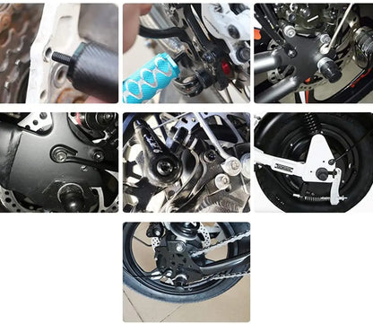 1 Pair Mini Bicycle Rear Pedals: Aluminium Alloy Folding Foot Rest Bike Pegs - Non-Slip Quick Release Foot Pedal