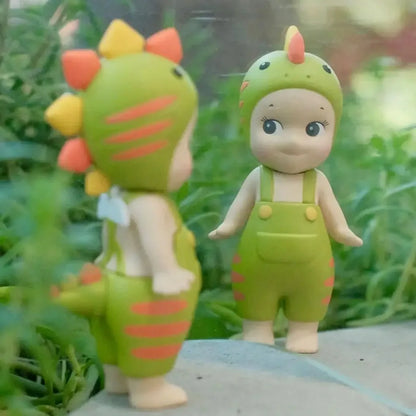 Sonny Angel Dinosaur Series – Cute Hippers Harvest Hippie Doll, Trendy Car Phone Ornament & Children's Toy Gift