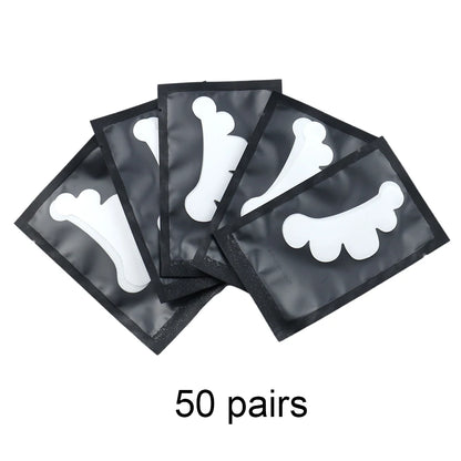20/50 Pairs Hydrogel Lash Extension Patches | Under Eye Stickers for Grafting & Makeup | Eyelash Extension Tools