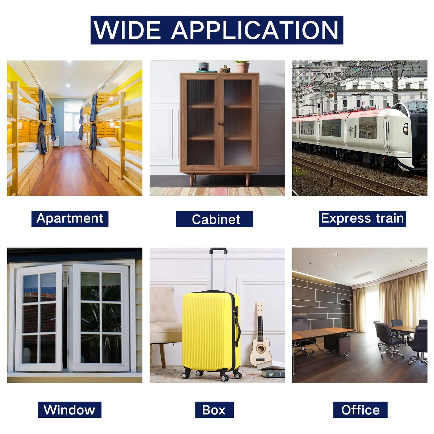 Keyless 6-Digit Combination Locker Padlock – Easy Use Code Lock for Gym, School Lockers, and Outdoor Fences