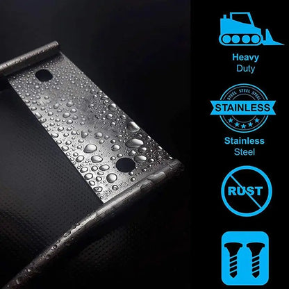 Stainless Steel Hose Hanger – Heavy Duty Wall-Mount Hook for Garden & Expandable Hoses