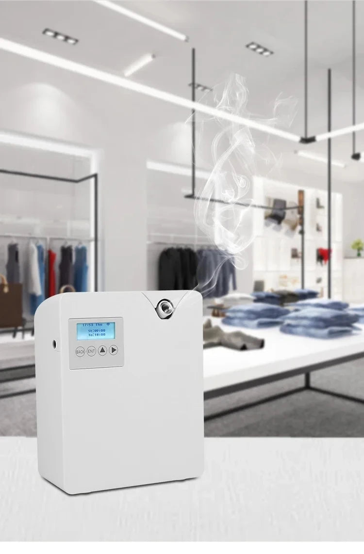 Waterless Fragrance Diffuser – 300ml WIFI-Controlled Air Freshener with Timer | Smell Distributor for Home & Hotel