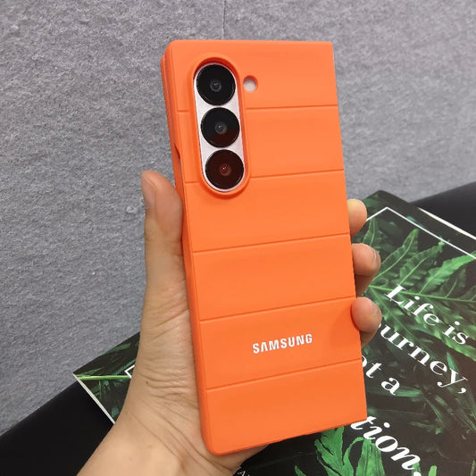 Skin Feel Phantom Shield Case for Samsung Galaxy Z Fold 3-7 – 2-Piece Protective Shockproof Back Cover Set