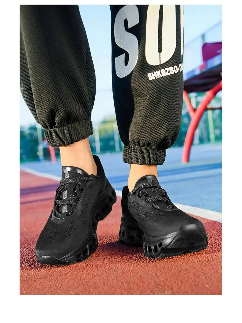 Men's Sports Shoes – Luxury Casual Mesh Running Sneakers, Lightweight Platform Basketball & Walking Shoes for Summer