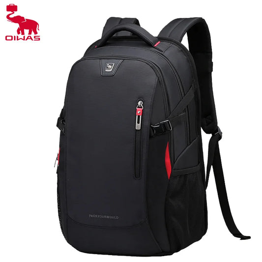 OIWAS 14" Laptop Backpack – 29L Waterproof Nylon School, Travel & Casual Bag for Teenagers & Men