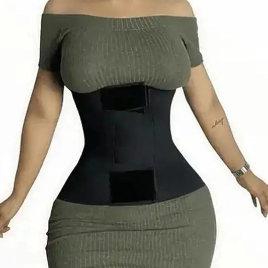 High Compression Waist Trainer Corset: Slimming Sheath for Flat Belly - Women's Body Shapewear Belt for Tummy Fitness