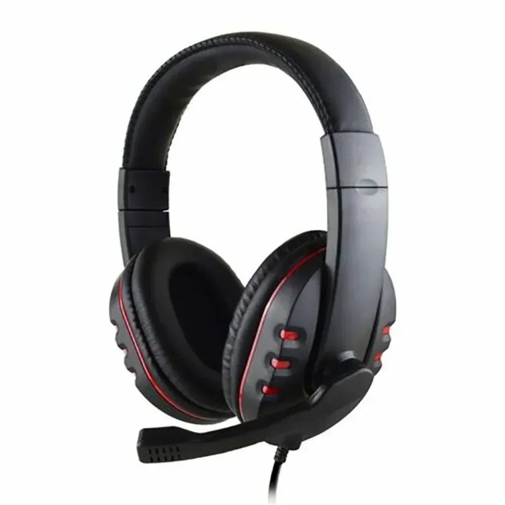 Upgraded Wired Gaming Headset with Mic – Noise-Cancelling Headphones for PC, PS4/PS5, Switch & Laptop