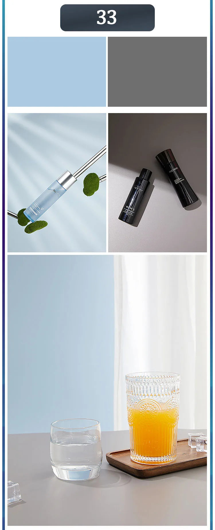 Photography Backdrops 57x87cm – Double-Sided Solid Color Photo Background for Studio, Newborn & Product Photography