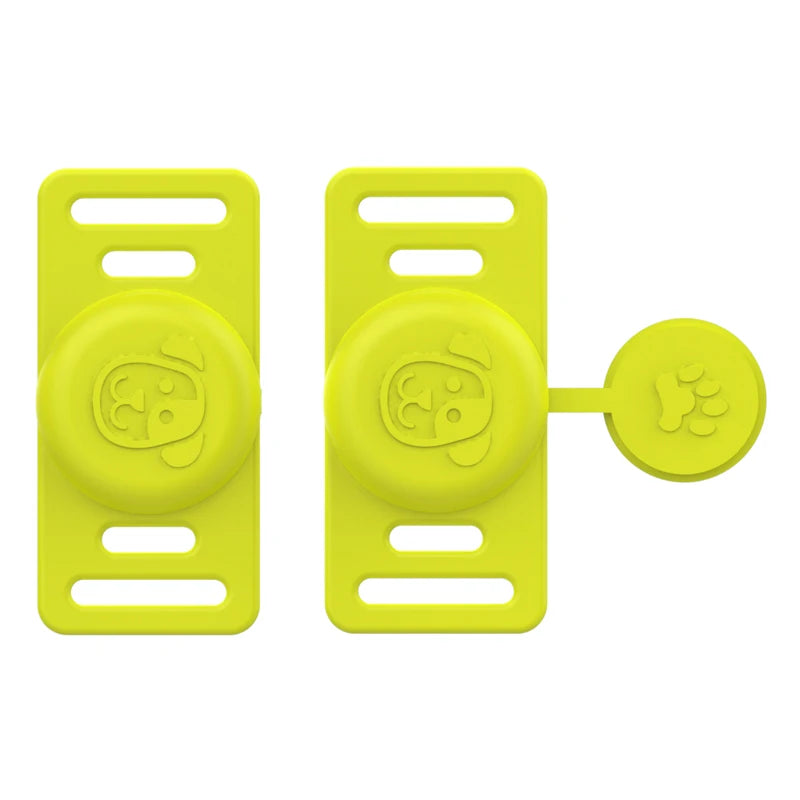 Airtag Dog Collar Holder – Silicone Protective Case for Apple AirTag, Full Body Cover Fits All Collar Sizes