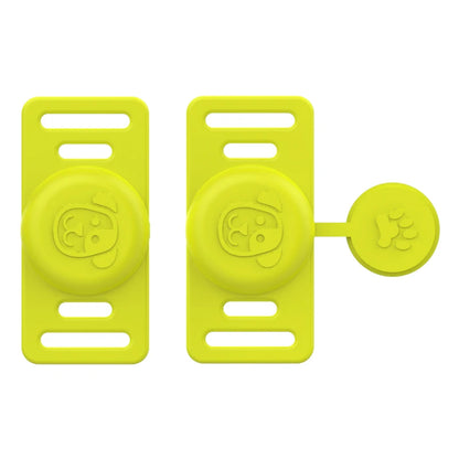 Airtag Dog Collar Holder – Silicone Protective Case for Apple AirTag, Full Body Cover Fits All Collar Sizes