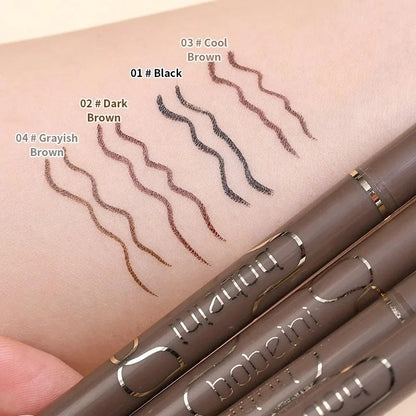 Waterproof Quick-Dry Liquid Eyeliner – Ultra-Fine Matte Black/Brown Long-Lasting Eye Makeup Gift